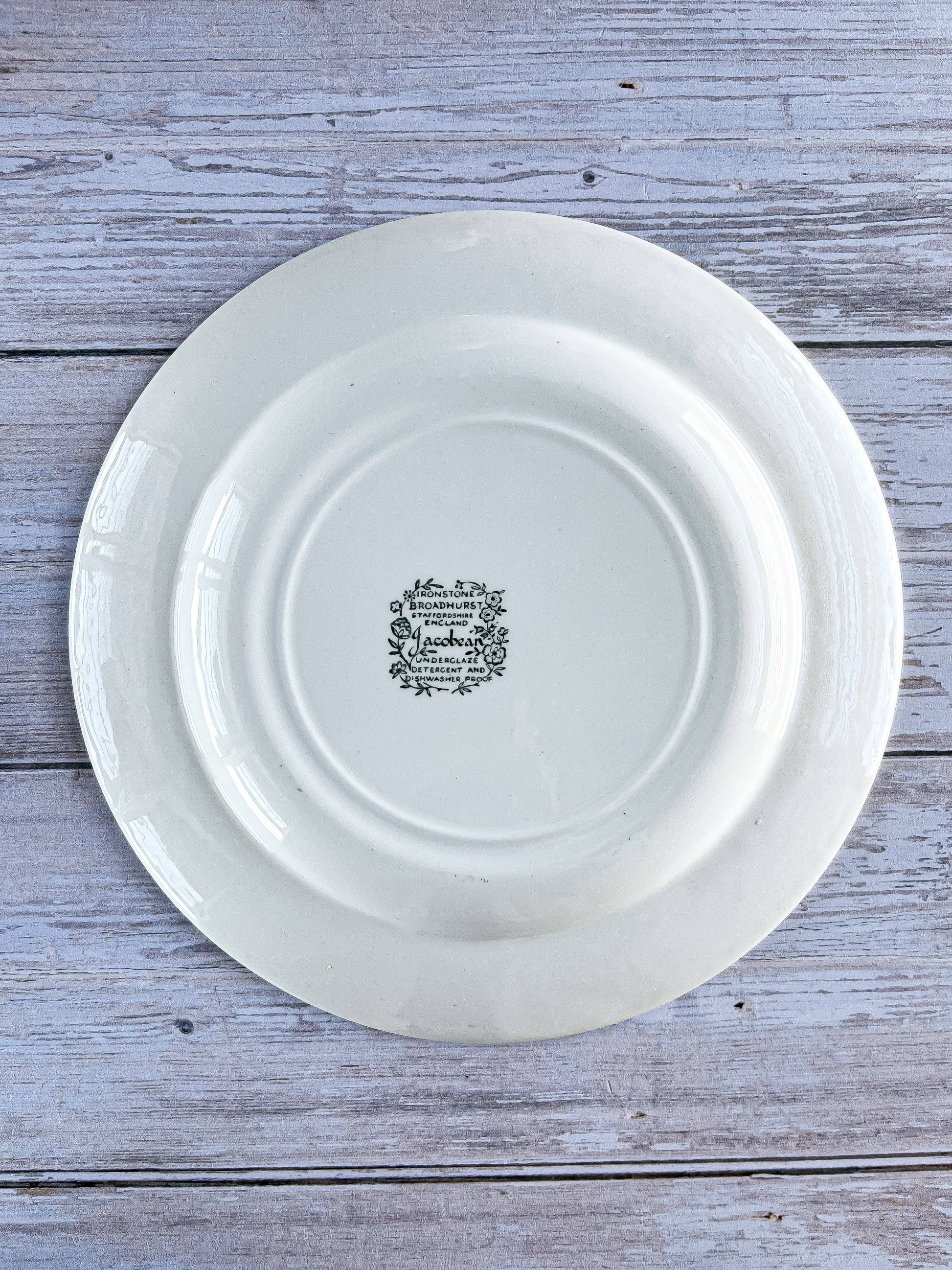 Broadhurst Salad Plate - ‘Jacobean’ Collection - SOSC Home