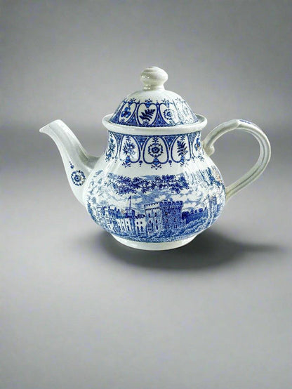 Broadhurst Teapot - ‘Windsor Castle’ Design (Possibly from 1977 Queen’s Silver Jubilee Collection)