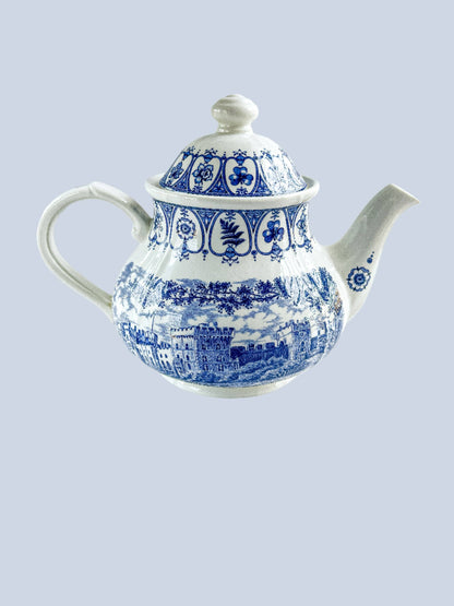 Broadhurst Teapot - ‘Windsor Castle’ Design (Possibly from 1977 Queen’s Silver Jubilee Collection)