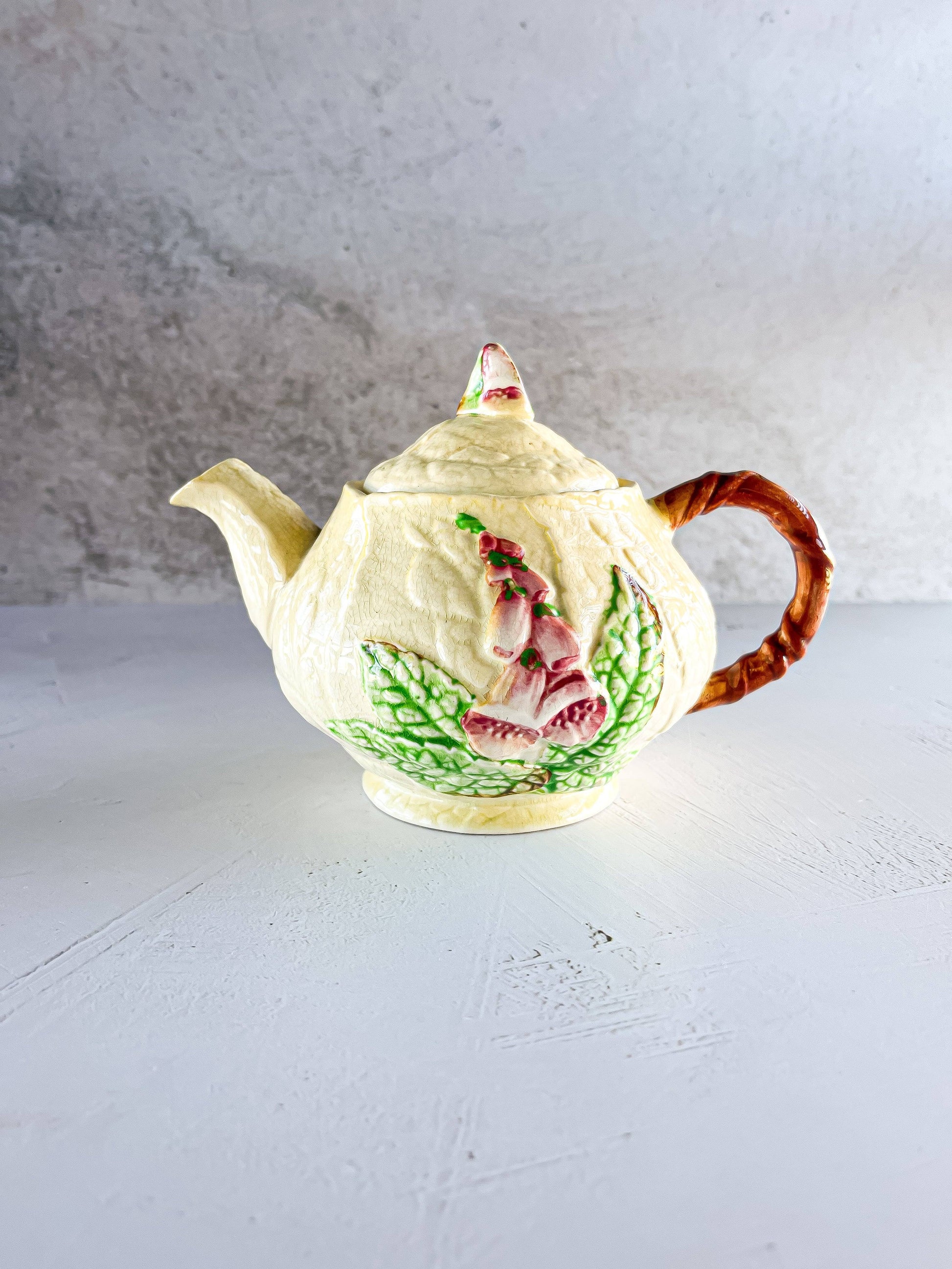 Carlton Ware Teapot - 'Fox Glove' Collection - SOSC Home