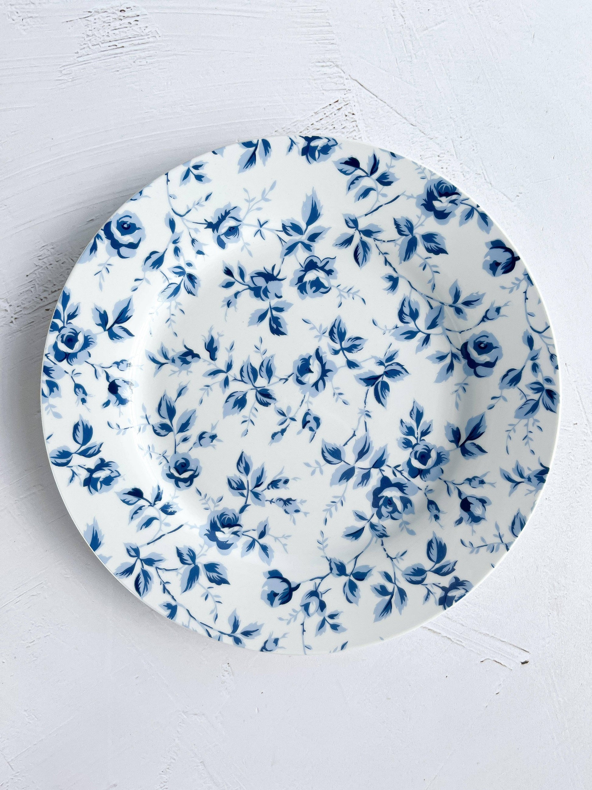 Classic Blue Floral Side Plate - Set of 2 - SOSC Home