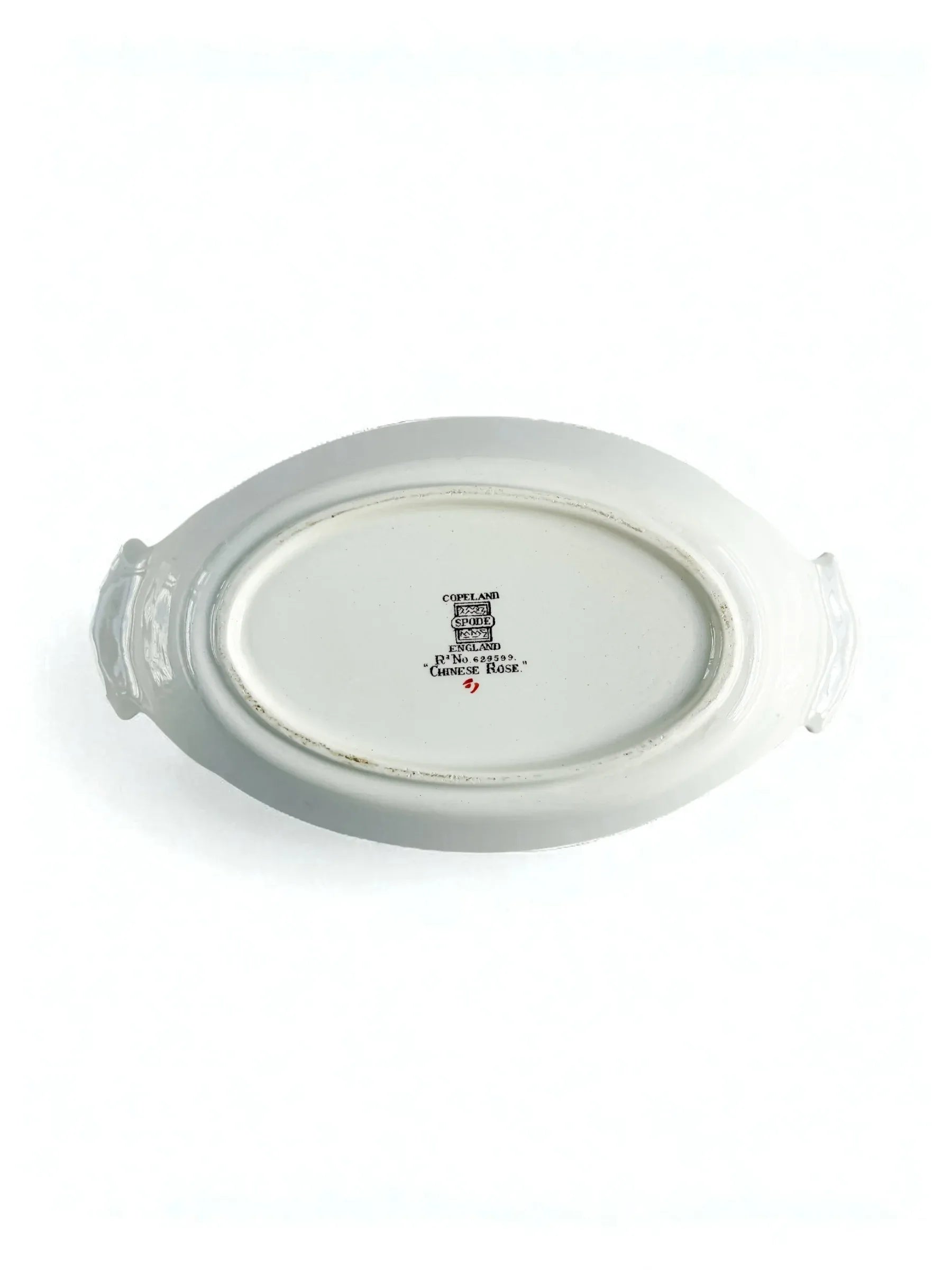 Copeland Spode Relish Dish with Handles | 'Chinese Rose' Collection - SOSC Home