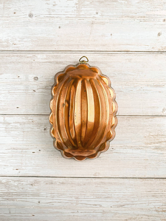 Copral Vintage Copper Jelly Mould - Made in Portugal - SOSC Home
