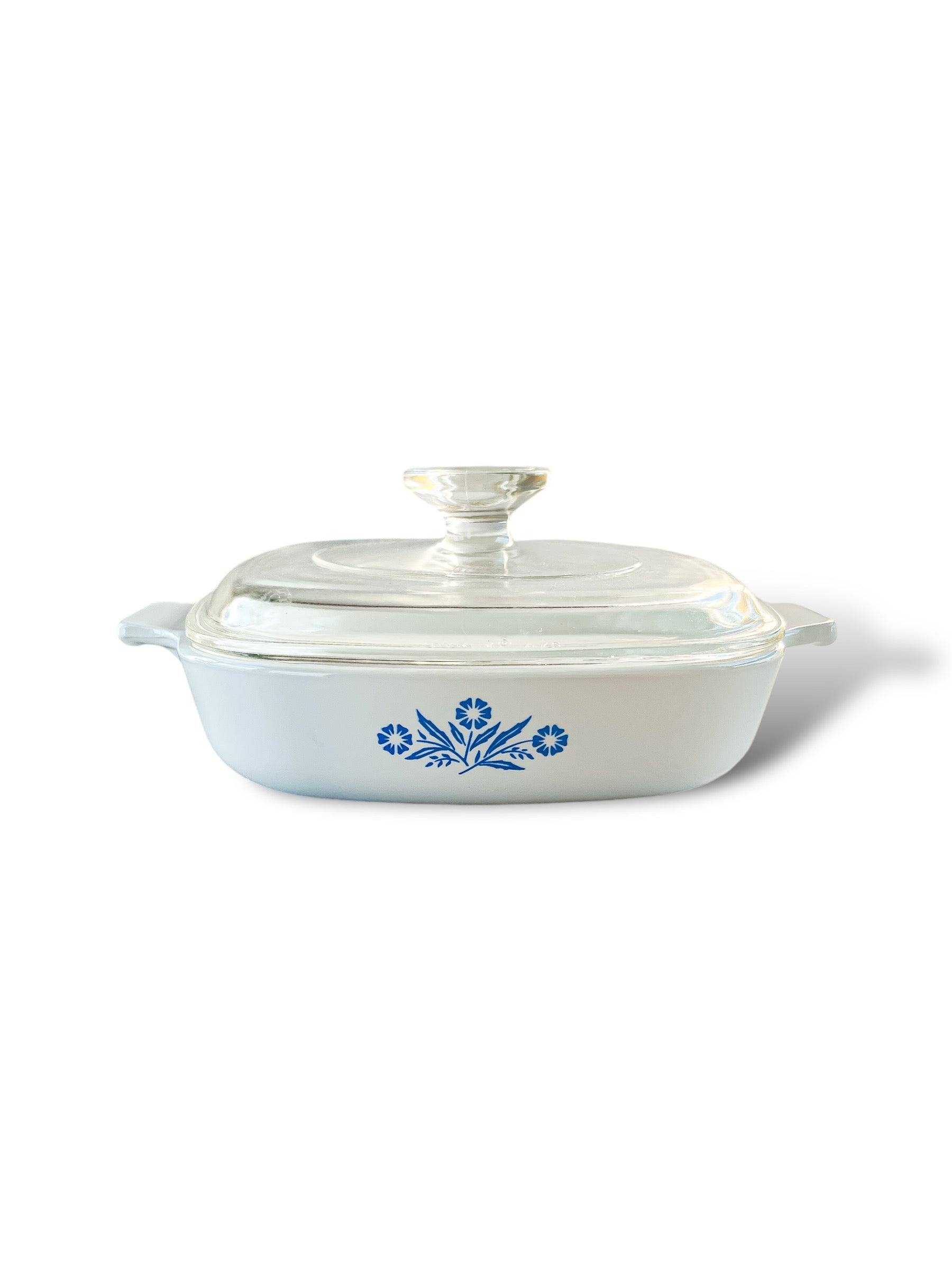 CorningWare 700ml Casserole Dish with Lid P-7-B - ‘Cornflower Blue’ Collection - SOSC Home