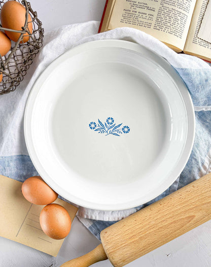 CorningWare Pie Plate - Cornflower Blue - SOSC Home