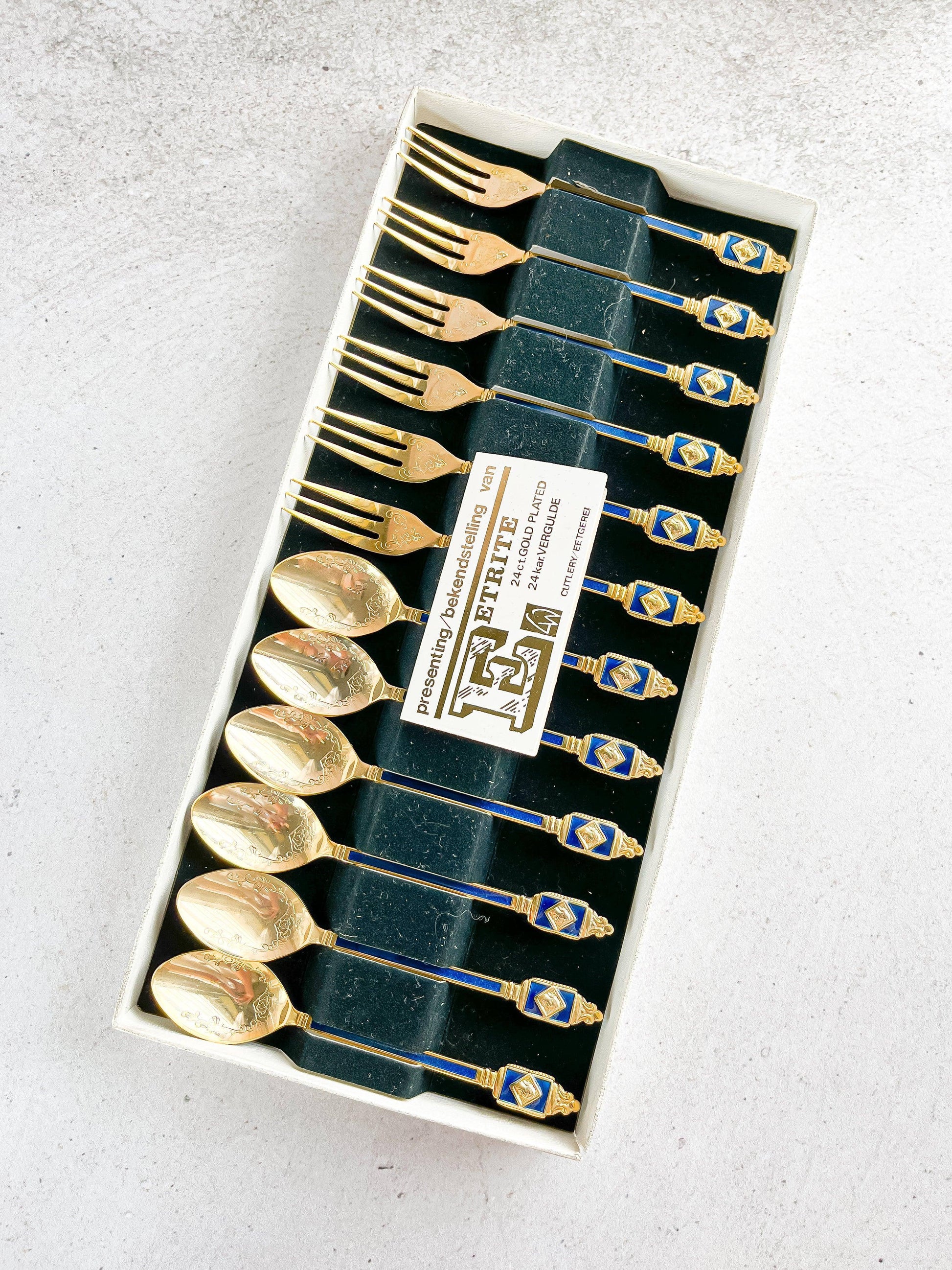 Eetrite 24ct Gold-plated Cutlery Set - SOSC Home