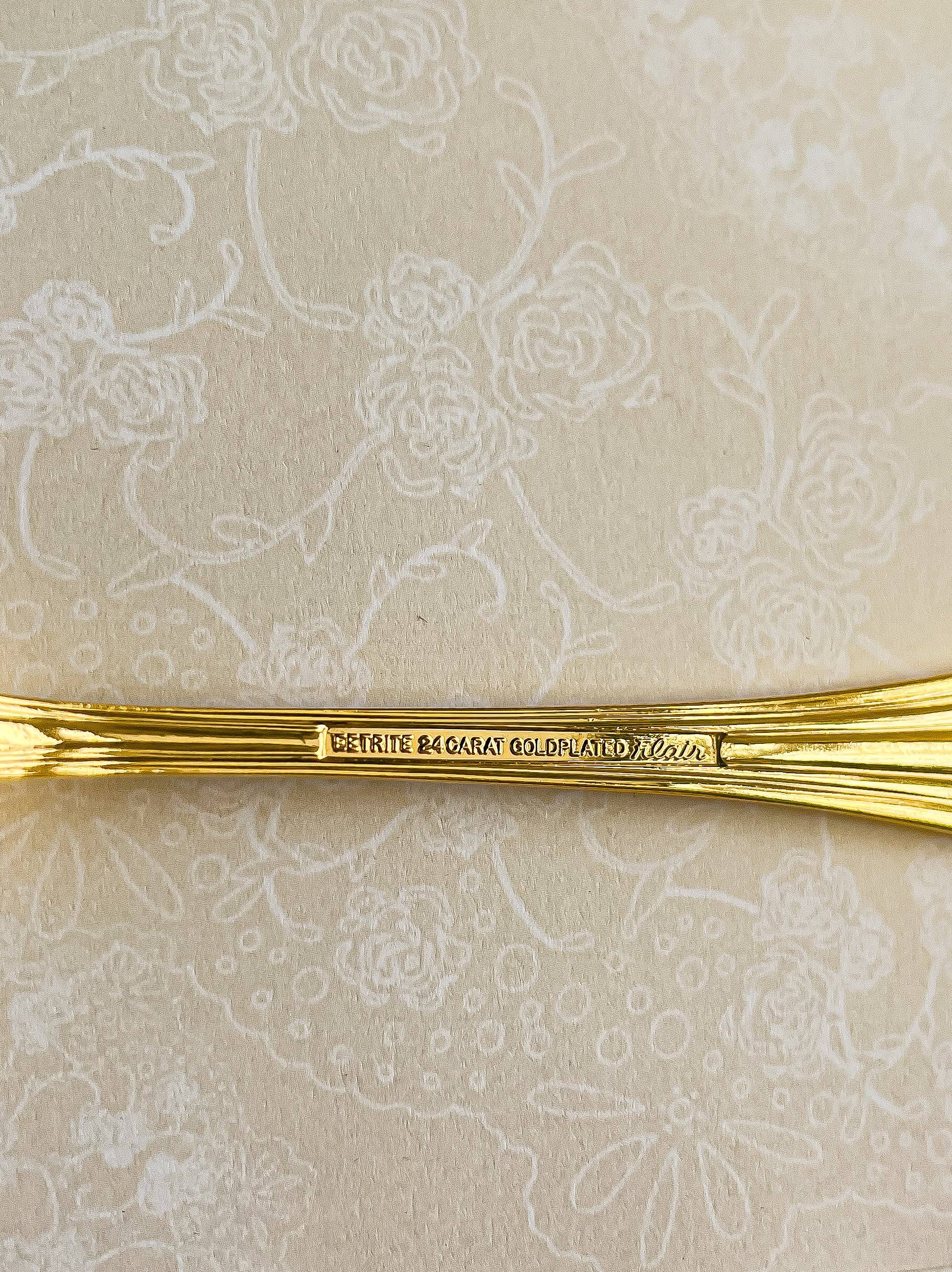 Eetrite Set of 6 Boxed Cake Forks | 'Flair' Pattern - SOSC Home