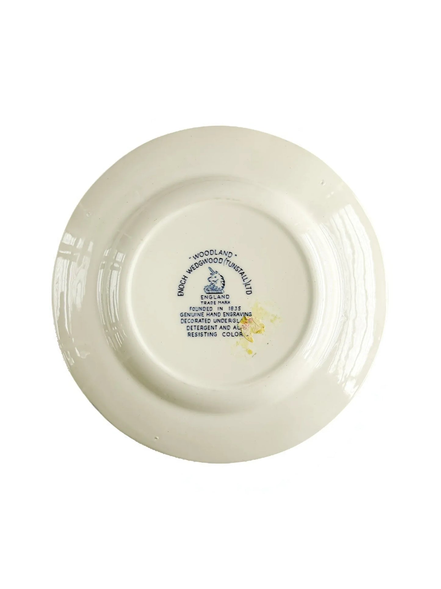 Enoch Wedgwood Bread and Butter Plate | 'Woodland' Blue Collection - SOSC Home