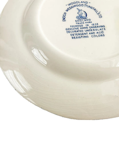 Enoch Wedgwood Bread and Butter Plate | 'Woodland' Blue Collection - SOSC Home