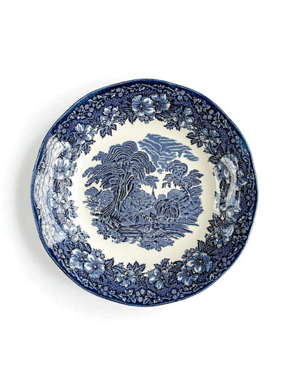 Enoch Wedgwood Soup Bowl | 'Woodland' Collection (Rim Edge) - SOSC Home