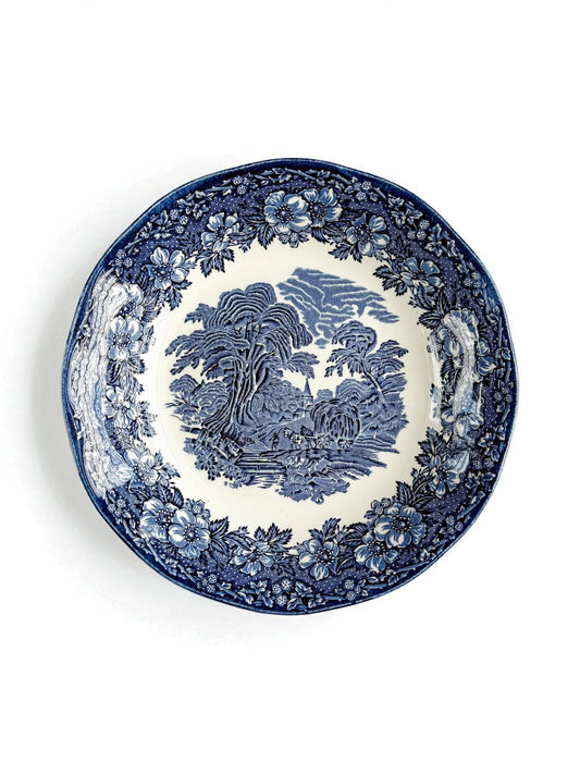Enoch Wedgwood Soup Bowl | 'Woodland' Collection (Rim Edge) - SOSC Home