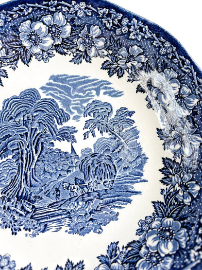 Enoch Wedgwood Soup Bowl | 'Woodland' Collection (Rim Edge) - SOSC Home