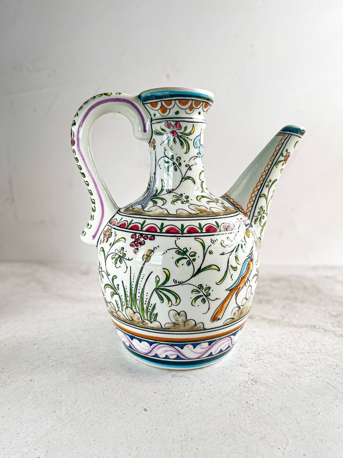 Estrela de Conimbriga Hand-Painted Coffee Pot - '17th Century' Collection - SOSC Home