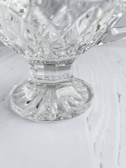 Godinger Shannon Crystal Pineapple Gravy Boat - SOSC Home