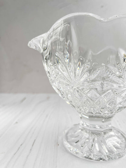 Godinger Shannon Crystal Pineapple Gravy Boat - SOSC Home