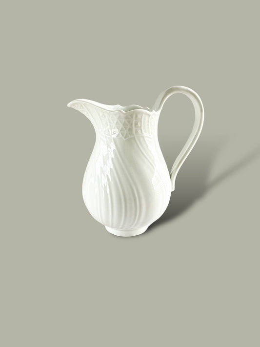 Hutschenreuther 700ml Pitcher - ‘Dresden’ Collection in All White - SOSC Home