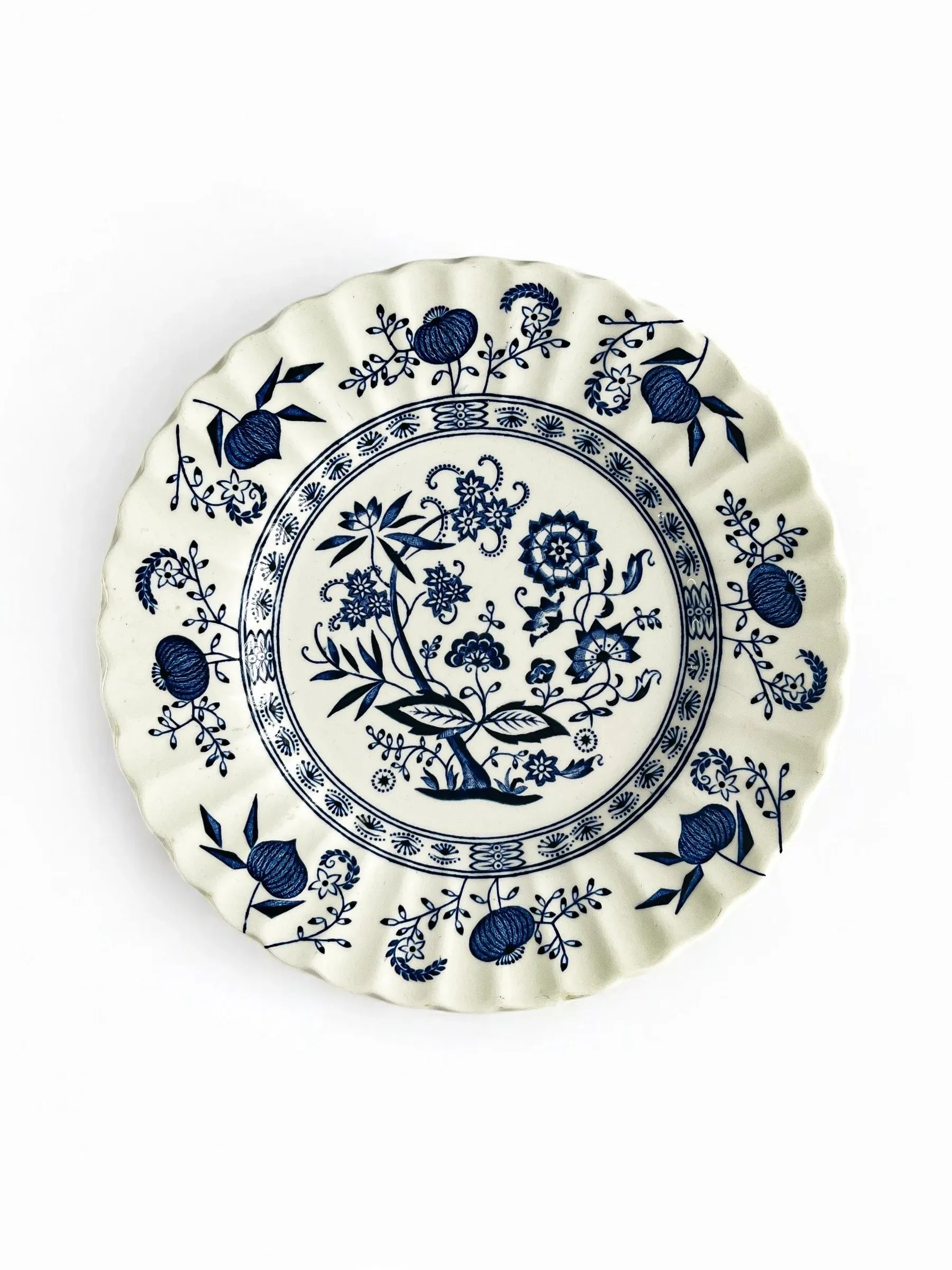 J & G Meakin Bread and Butter Plate | 'Blue Nordic' Collection - SOSC Home