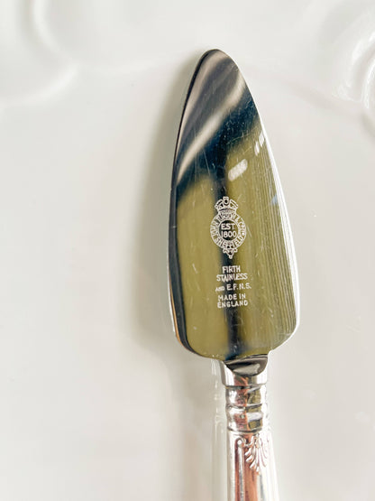 John Turton & Co. Ltd Cheese Server - 'Kings' Pattern - SOSC Home