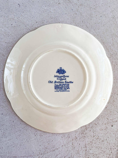 Johnson Bros Bread & Butter Plate - Old Britain Castles, Haddon Hall 1792 - SOSC Home