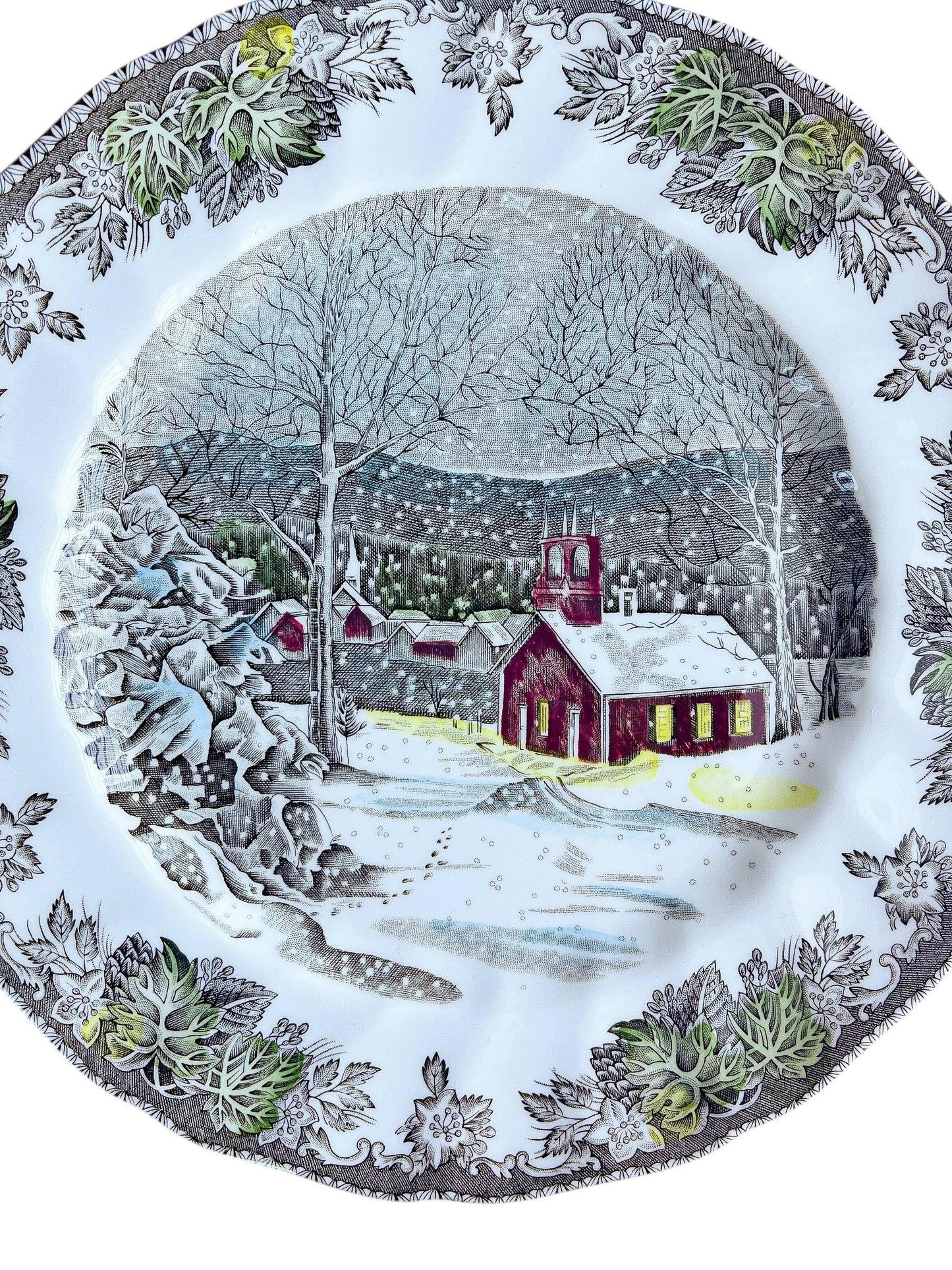Johnson Bros Friendly Village Dinner Plate | ‘The School House’ - SOSC Home