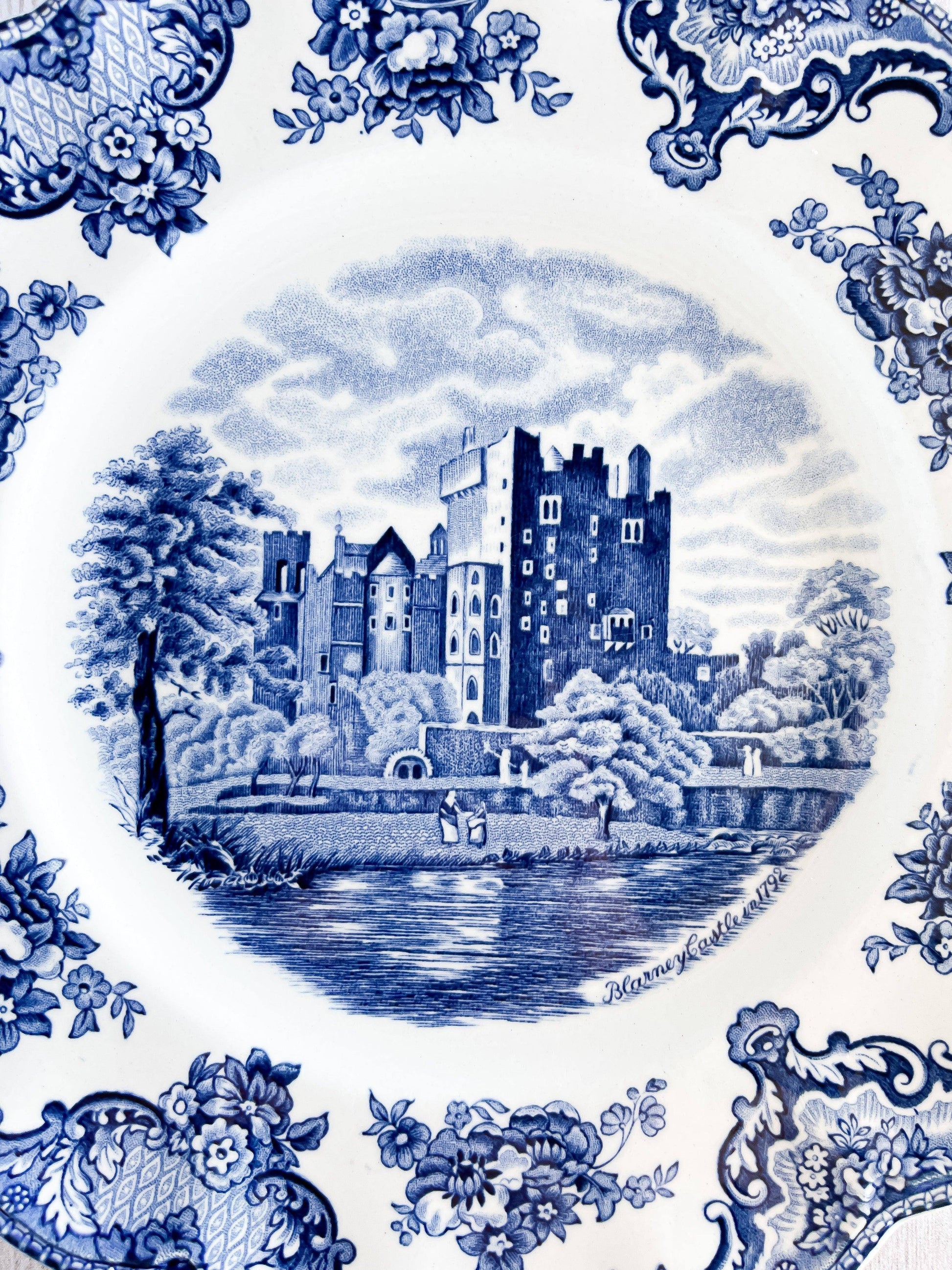 Johnson Bros 'Old Britain Castles' Dinner Plate - Blarney Castle 1792 - SOSC Home