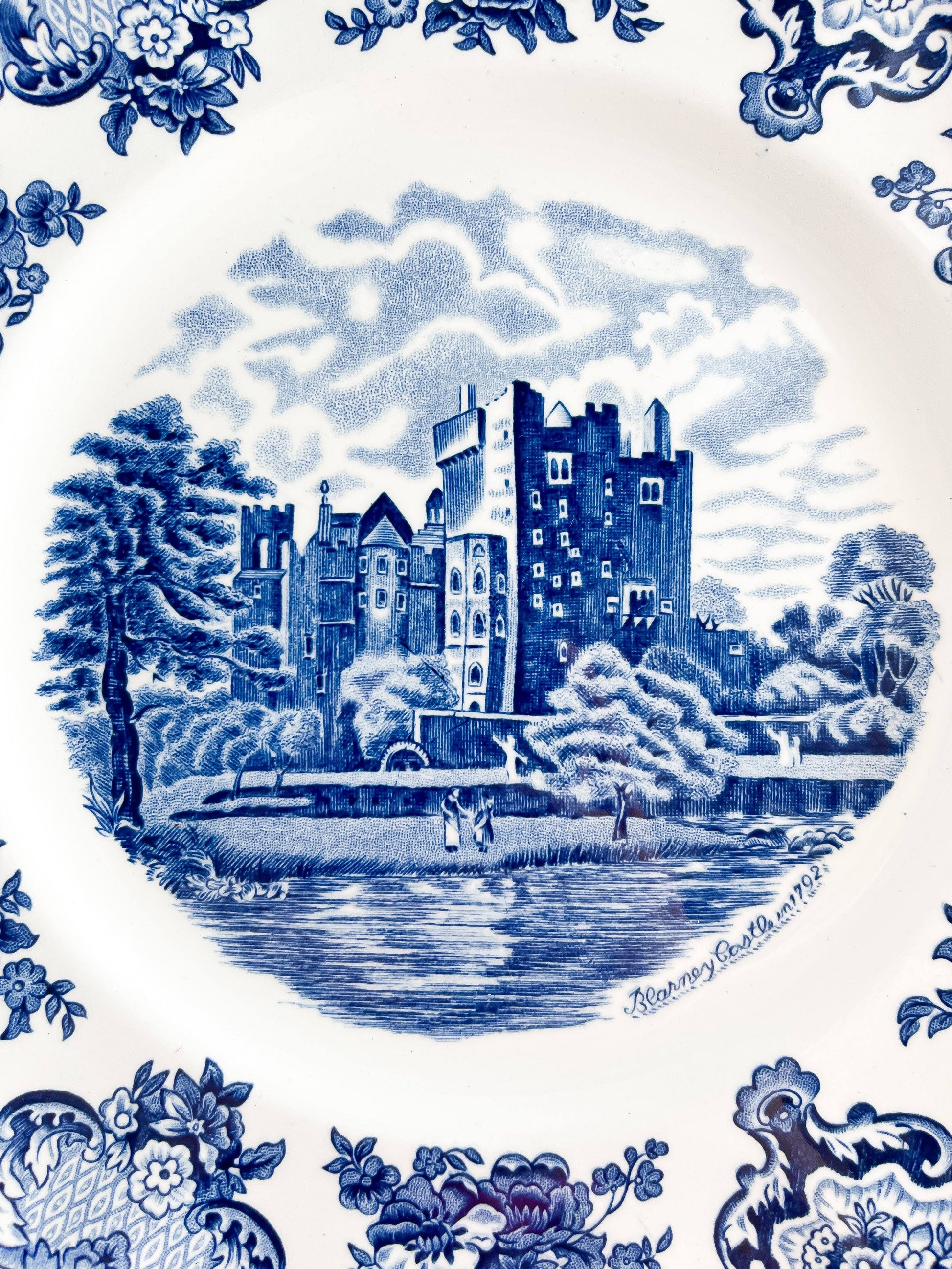Johnson Bros Old Britain Castles Dinner Plate - 'Blarney Castle in 1792’ Design - SOSC Home
