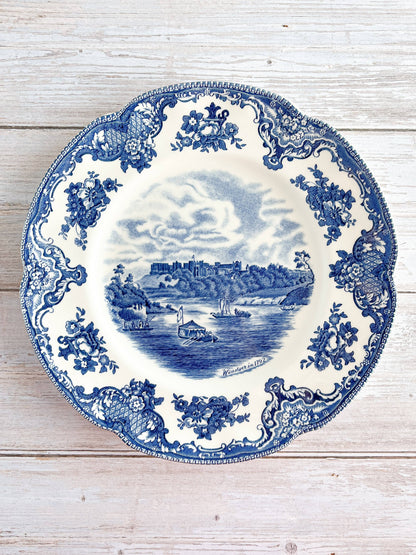 Johnson Bros Old Britain Castles Luncheon Plate - 'Windsor in 1792’ Design - SOSC Home