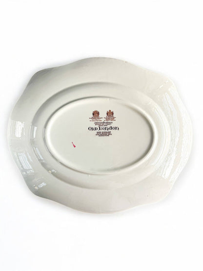 Johnson Bros “Old London” Serving Platter | 'Tower of London' Scene - SOSC Home