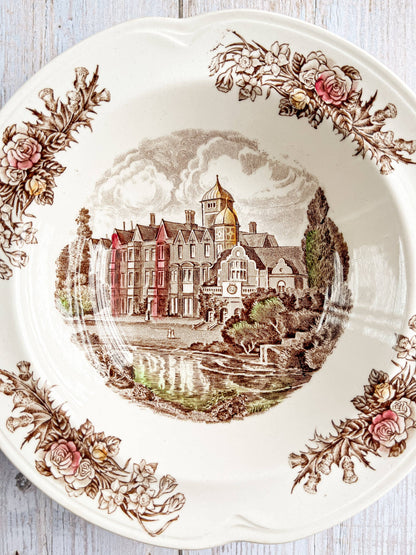 Johnson Bros ‘Royal Homes of Britain’ Collection Cereal Bowl - 'Sandringham House' Design - SOSC Home