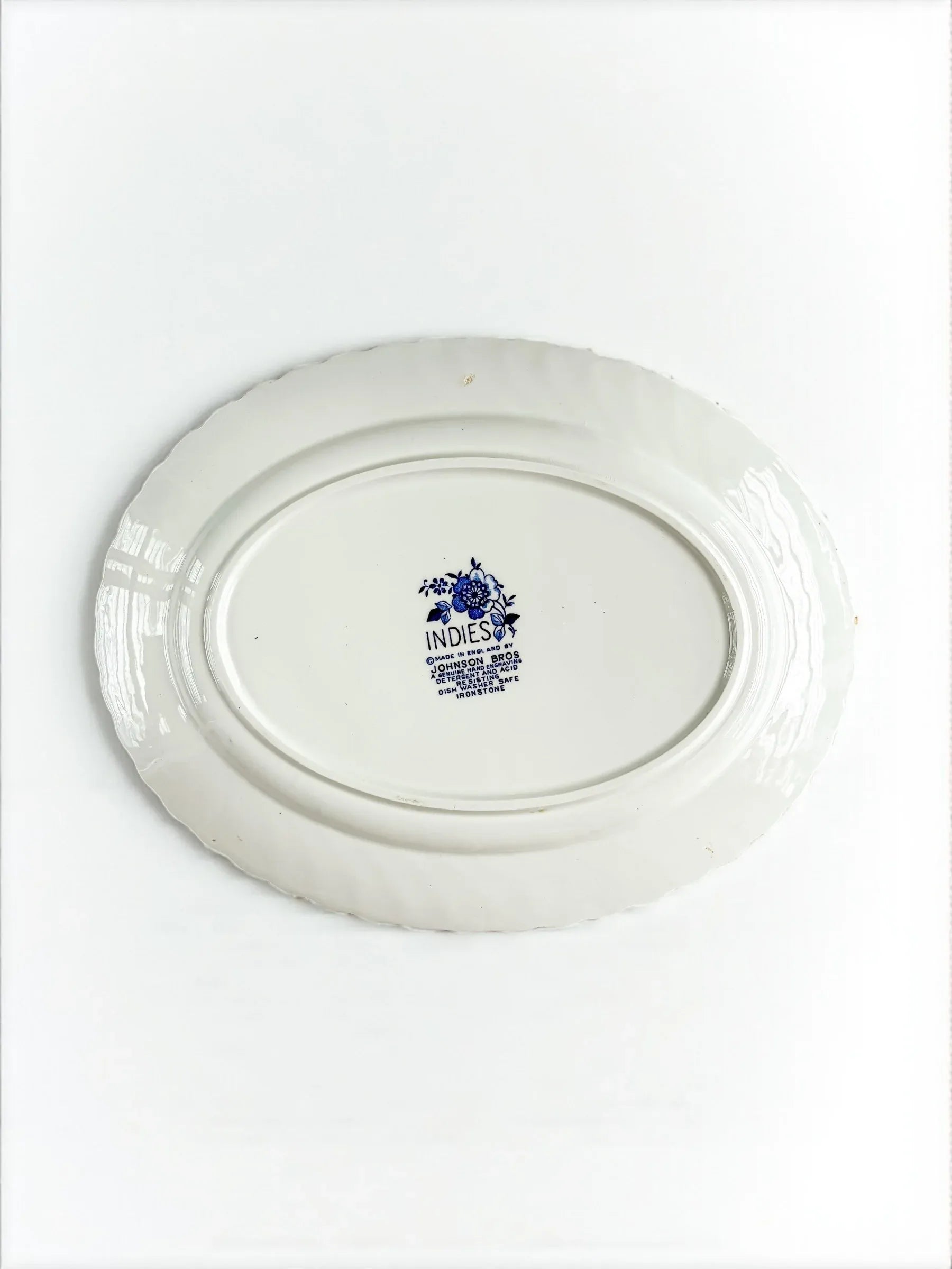 Johnson Bros Small Oval Platter | 'Indies' Collection - SOSC Home