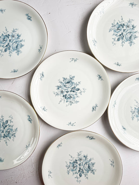 KPM Set of 6 Luncheon Plates - ‘Krister’ Collection - SOSC Home