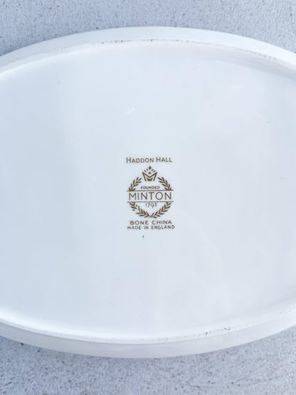 Minton Oval Tray - Haddon Hall - SOSC Home