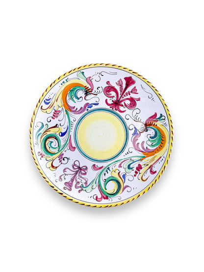 Oversized Hand-Painted Italian Cup and Saucer in – Raffaellesco Style - SOSC Home