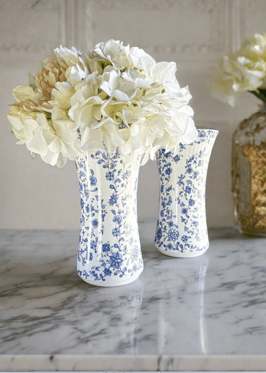 Pair of Elegant Minton Vases - 'Shalimar' Collection - SOSC Home