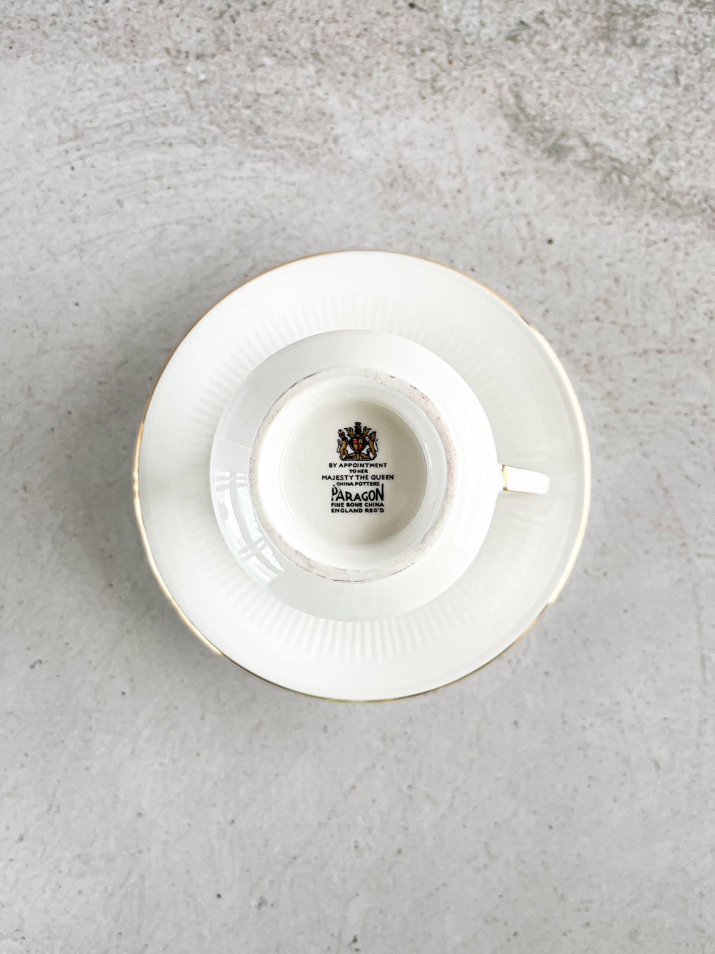 Paragon Coffee Set - White & Gold Trim - SOSC Home