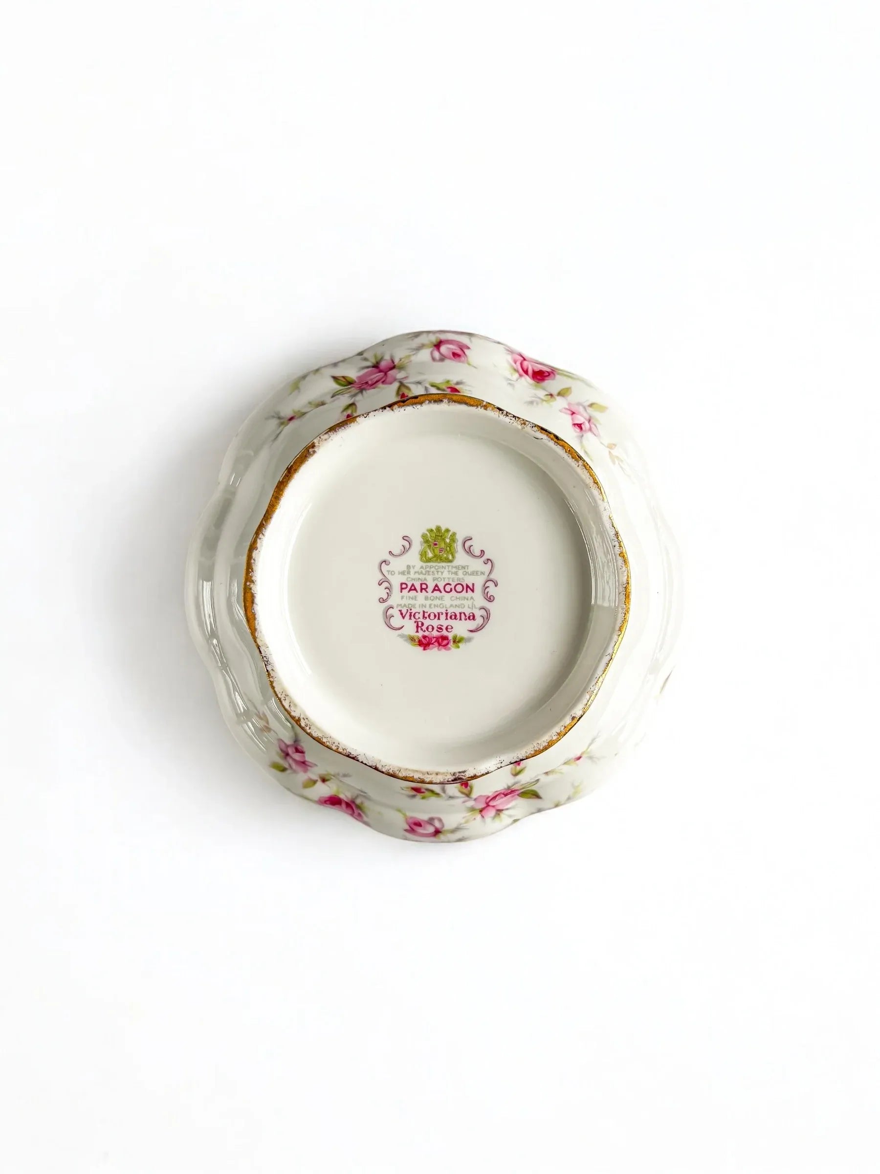 Paragon Open Sugar Bowl | 'Victoriana Rose' Collection - SOSC Home