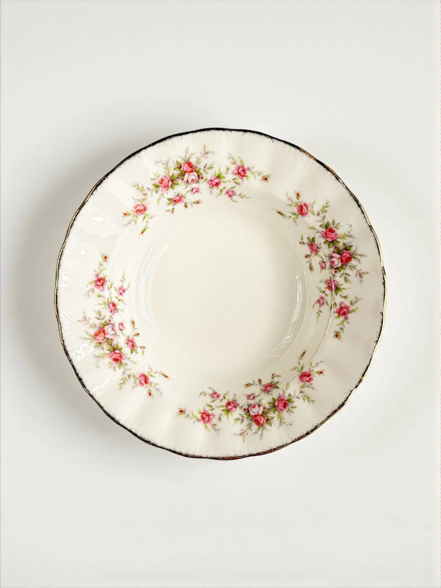 Paragon Rimmed Soup Bowl | 'Victoriana Rose' Collection - SOSC Home