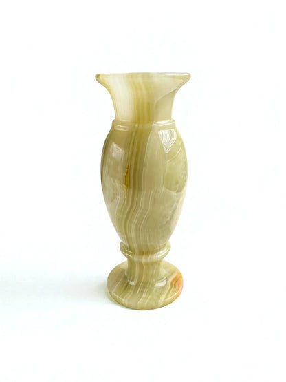 Polished Green Onyx Vase - SOSC Home