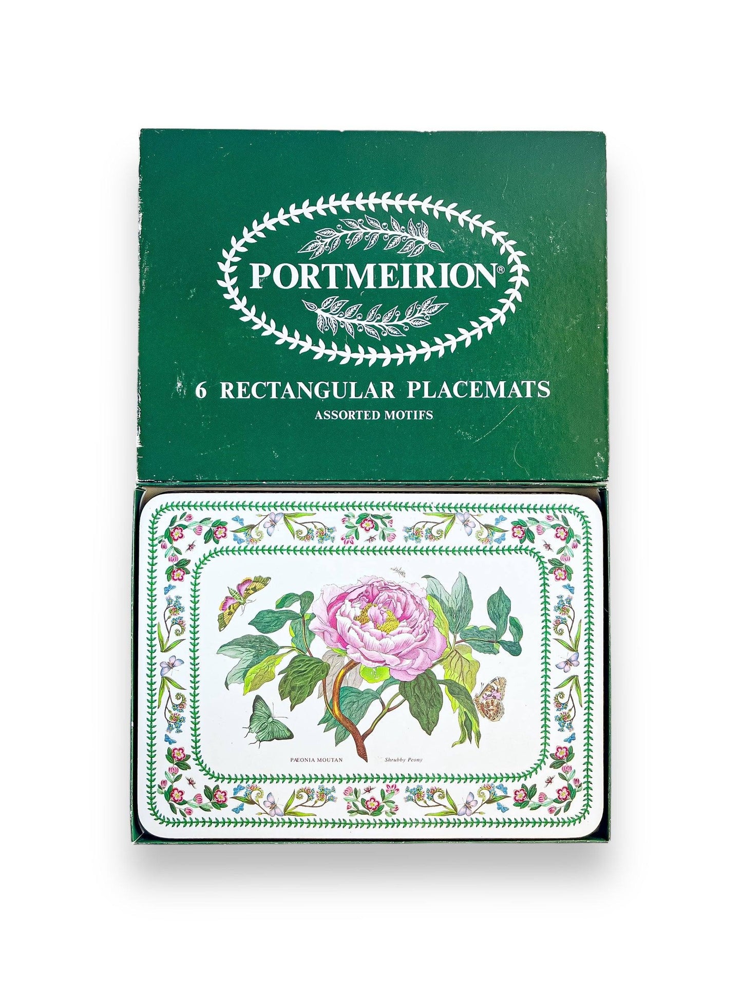 Portmeirion Botanic Garden Boxed Set of 6 Rectangular Placemats - SOSC Home