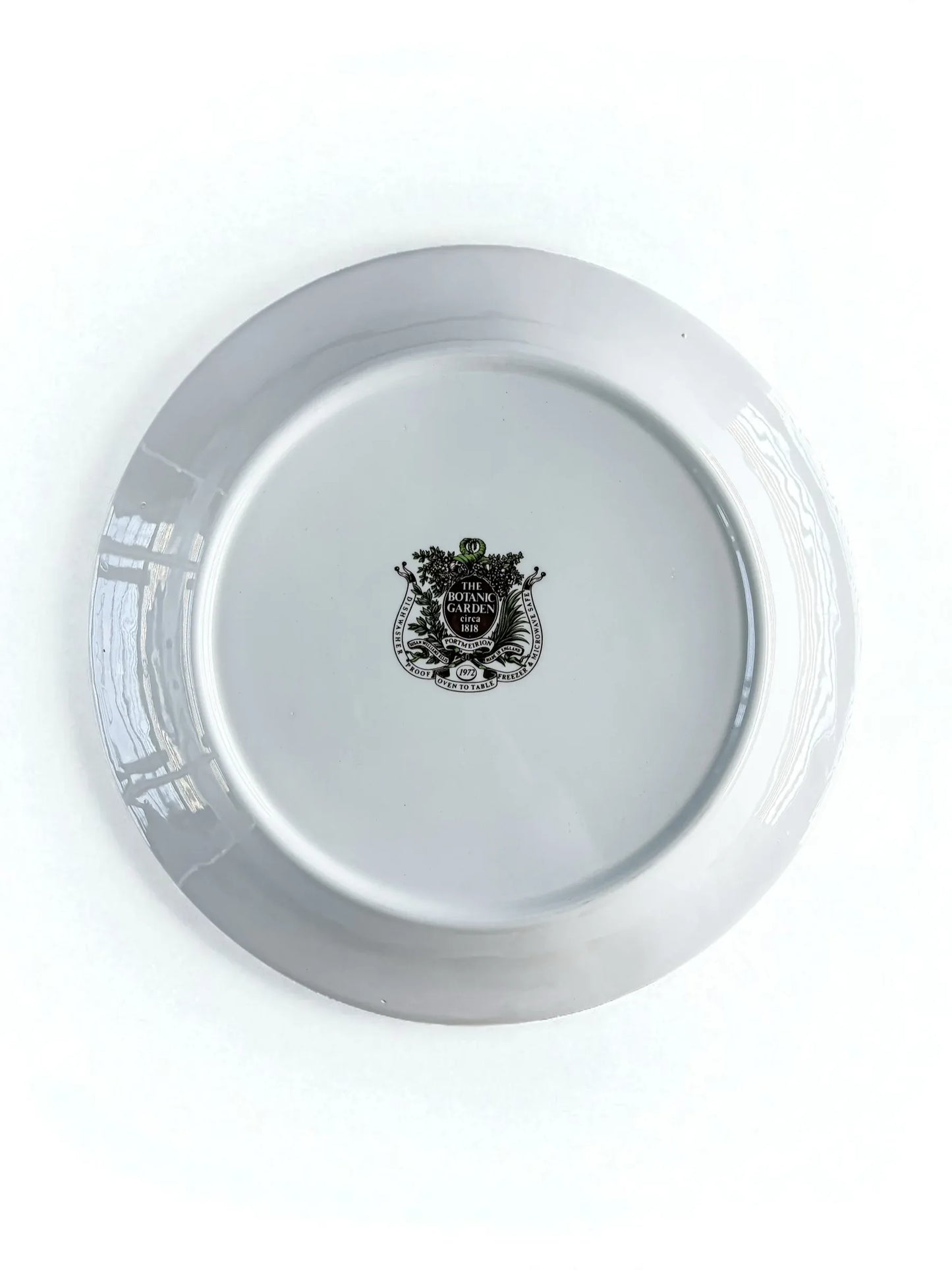 Portmeirion Botanic Garden Dinner Plate | 'Blue Passion Flower' Design - SOSC Home