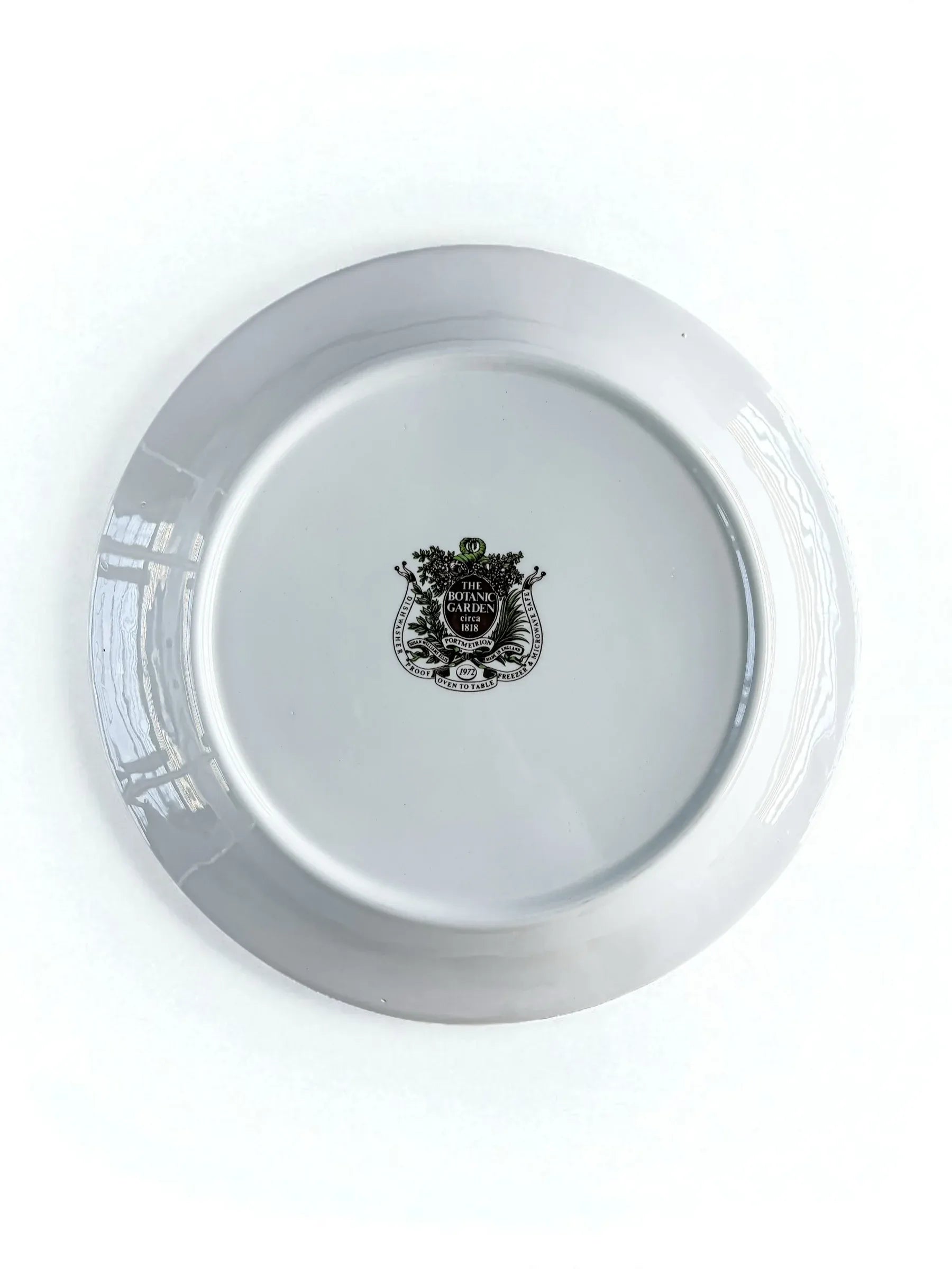 Portmeirion Botanic Garden Dinner Plate | 'Blue Passion Flower' Design - SOSC Home