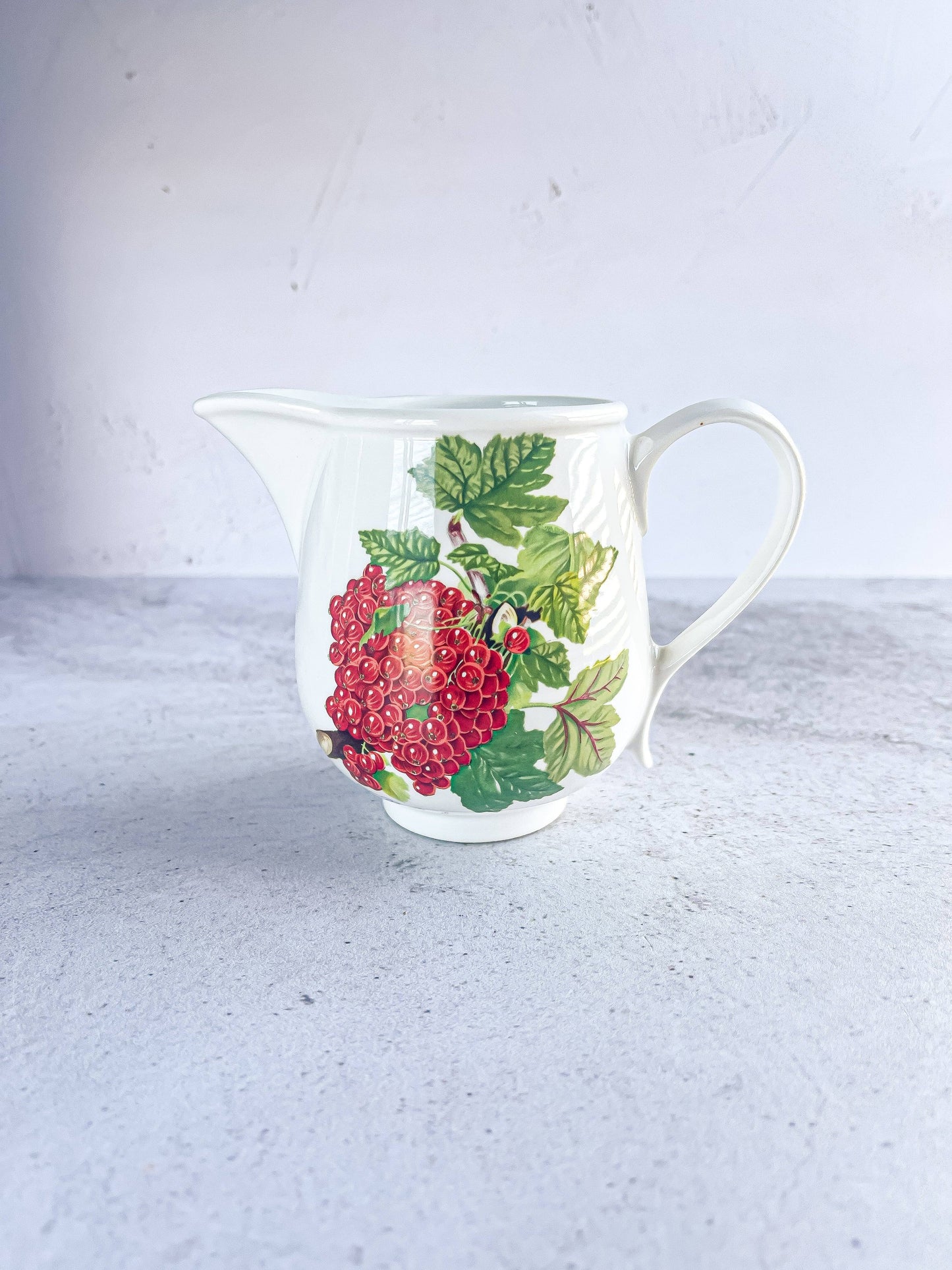 Portmeirion Pomona Creamer - ‘The Red Currant’ Design - SOSC Home