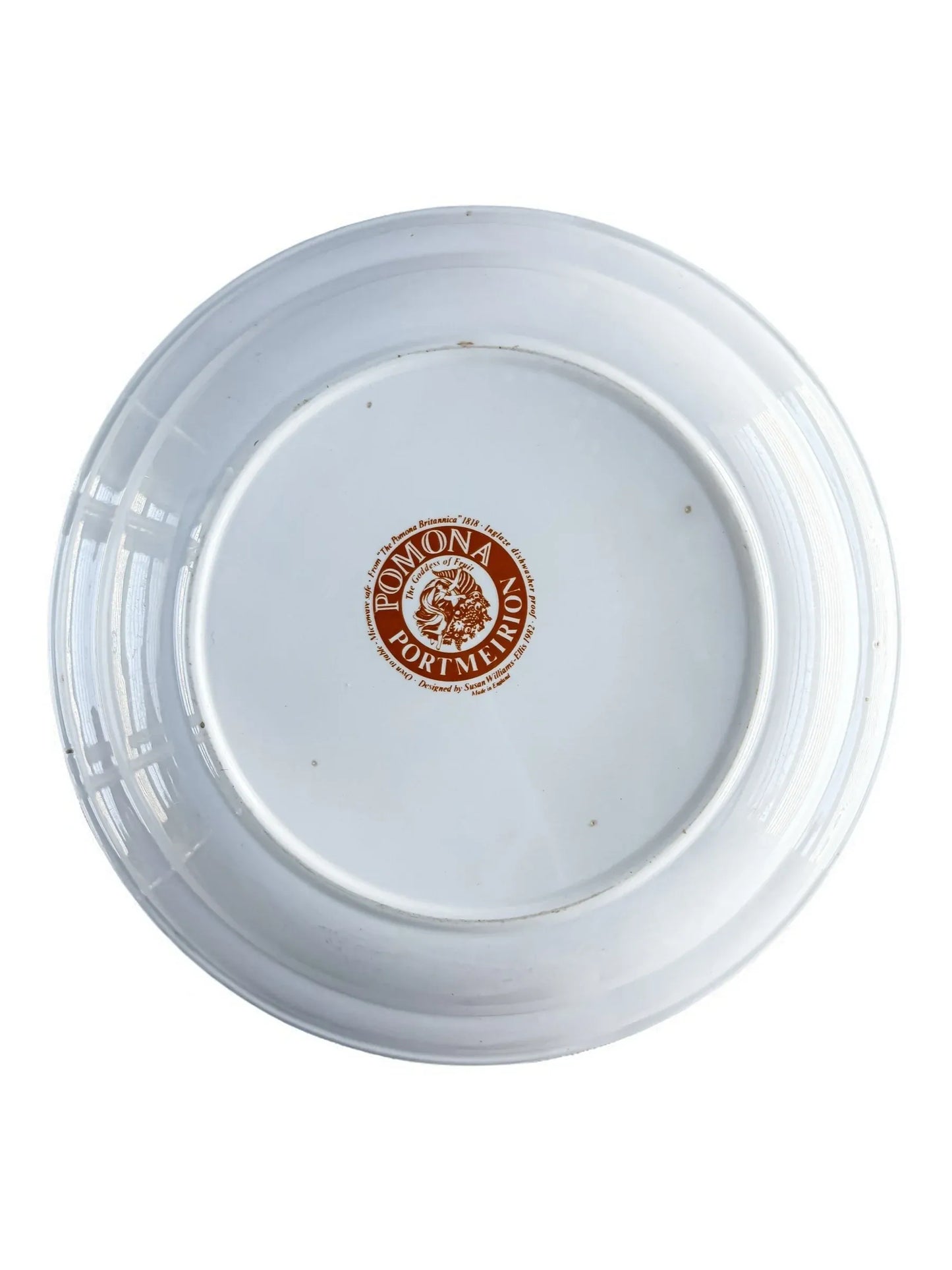 Portmeirion Pomona Dinner Plate | ‘The White Dutch Currant’ Design - SOSC Home