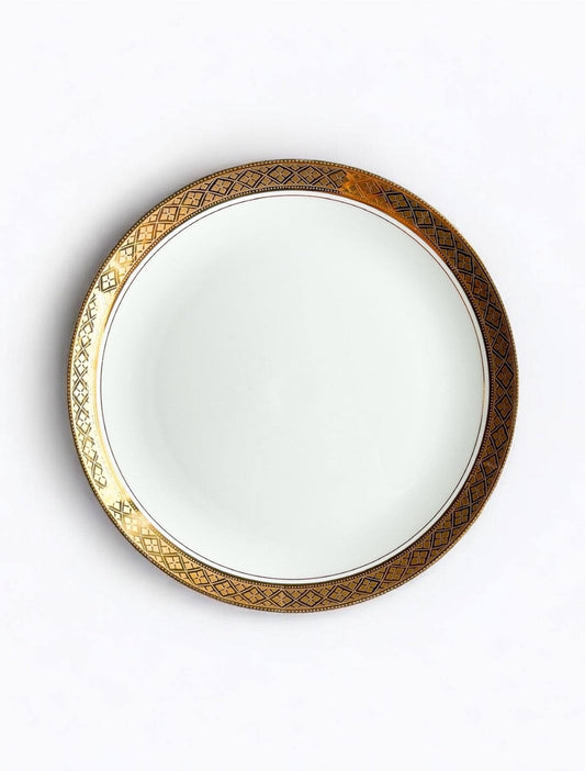 Presidential Collection Set of 6 Dinner Plates - 'Reflections in Gold' Collection - SOSC Home