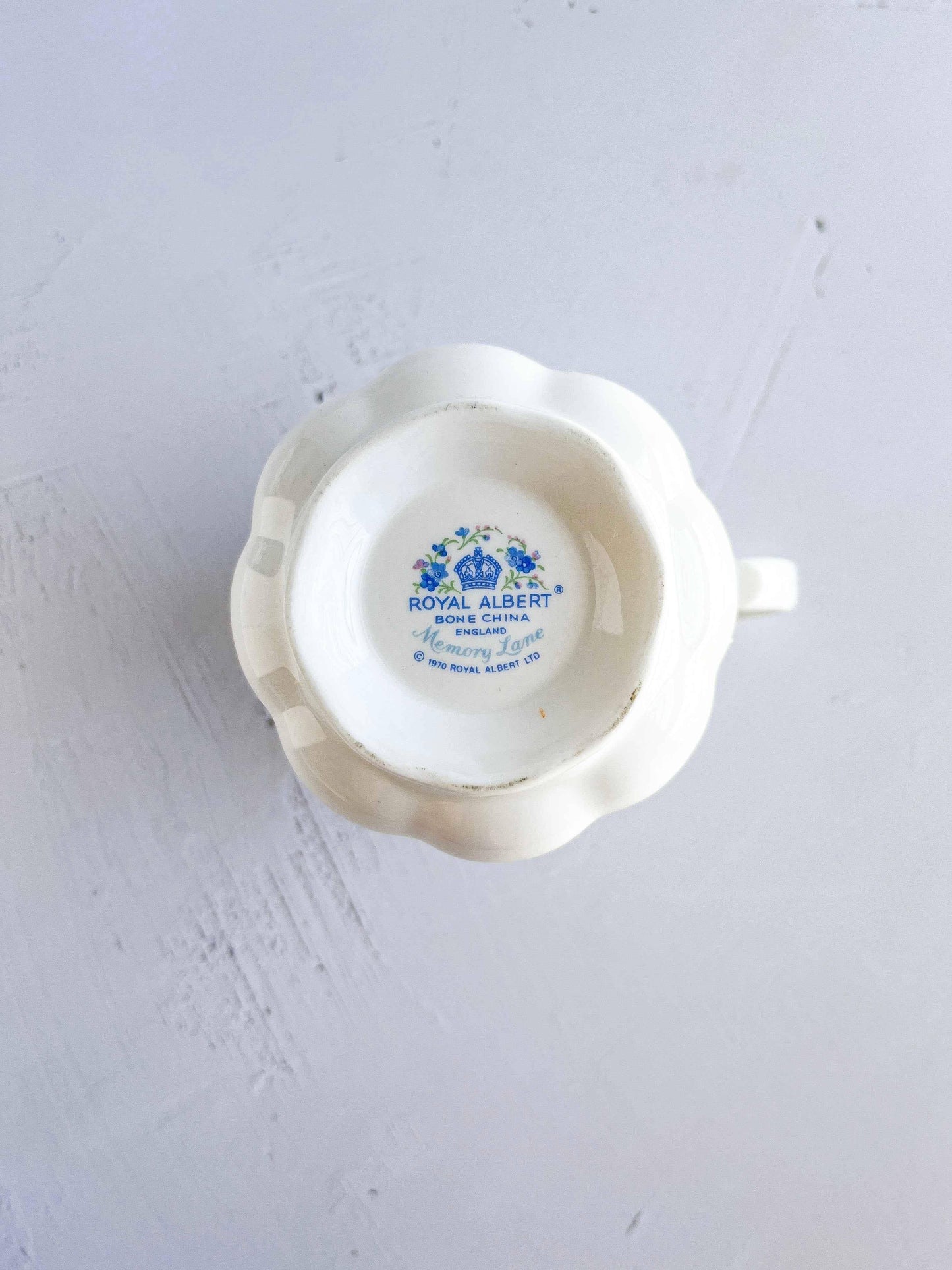 Royal Albert Creamer - Memory Lane - SOSC Home