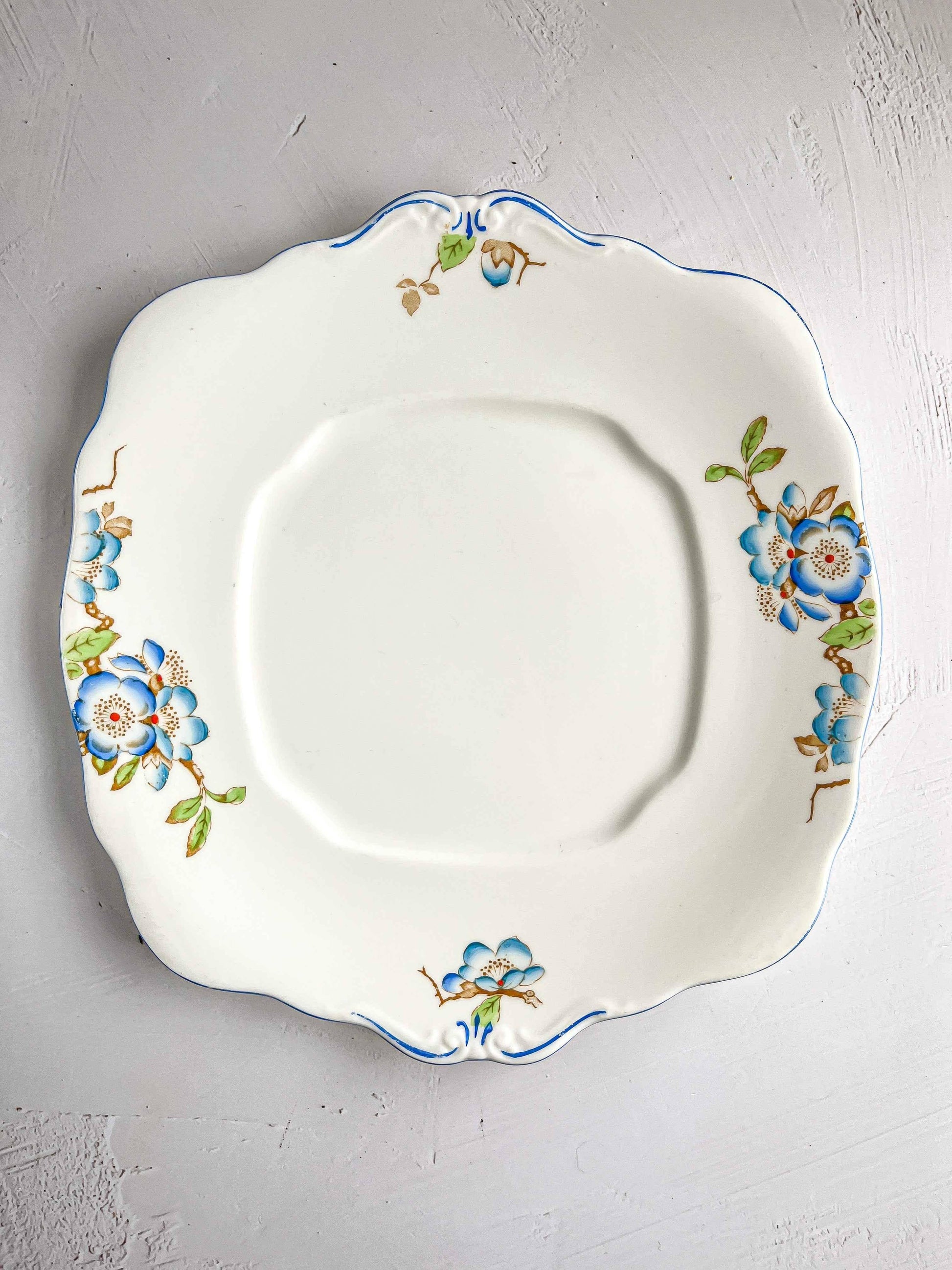 Royal Albert Handled Cake Plate - Japonica (First Edition) - SOSC Home