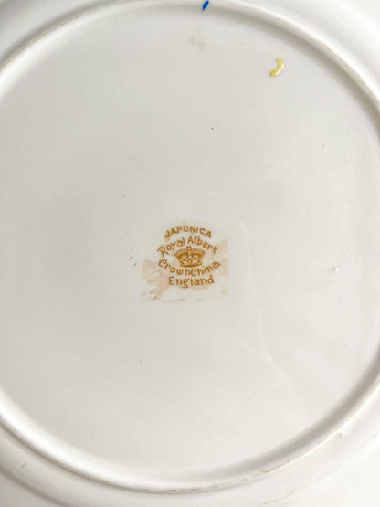 Royal Albert Handled Cake Plate - Japonica (First Edition) - SOSC Home