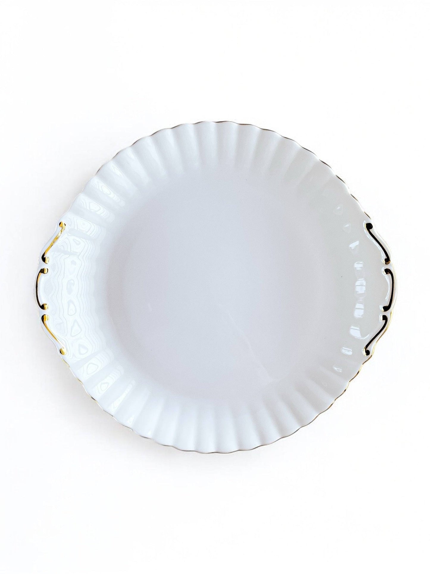Royal Albert Handled Cake Plate | 'Val D'Or' Collection - SOSC Home