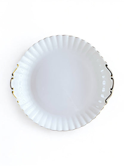 Royal Albert Handled Cake Plate | 'Val D'Or' Collection - SOSC Home