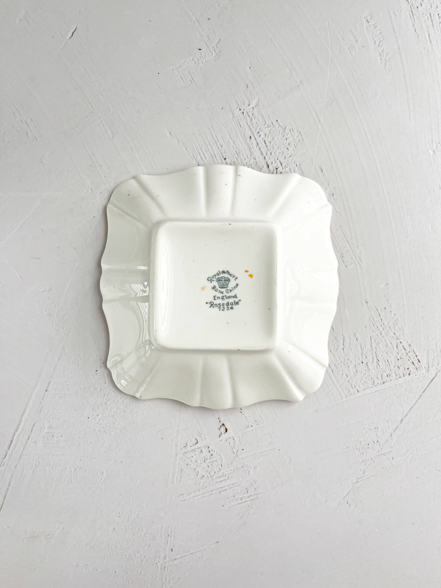 Royal Albert Square Sweet Meat/Candy Dish - ‘Rosedale’ Collection - SOSC Home